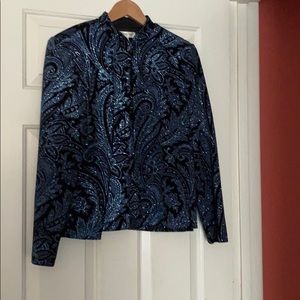 Cold water Creek sequined jacket and tank